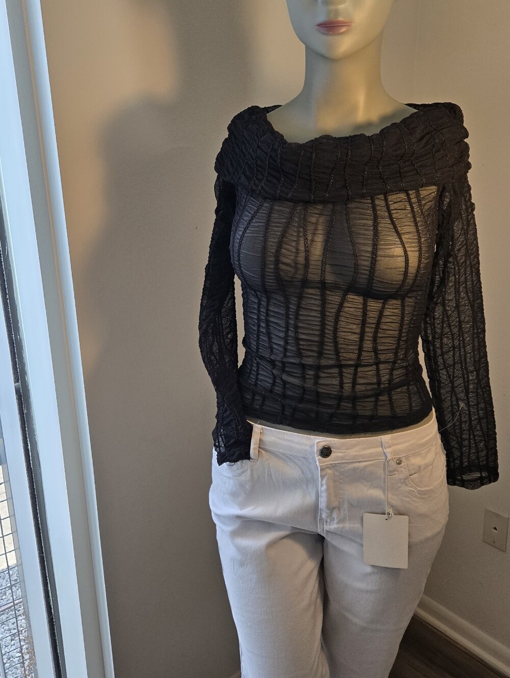Free People Soft Lines Top Off The Shoulder